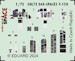 SPACE 3D Detailset F15D Eagle Instrument panels and seatbelts (Fine Molds) 3DL72048