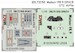 SPACE 3D Detailset Gloster Meteor FR9 Instrument panels and seatbelts (Airfix) 3DL72050