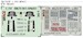 SPACE 3D Detailset L39C Albatross Instrument panels and seatbelts (Eduard) 3DL72051