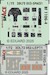 SPACE 3D Detailset Messerschmitt BF110G-4 Instrument panels and seatbelts (Eduard) 3DL72052