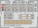 SPACE 3D Detailset Blohm & Voss BV222 Instrument panels and seatbelts (Revell)  3DL72057