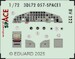 SPACE 3D Detailset Blohm & Voss BV222 Instrument panels and seatbelts (Revell) 3DL72057