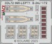 SPACE 3D Detailset B24J Liberator Instrument panels and seatbelts (Airfix)  3DL72069