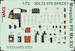 SPACE 3D Detailset Mosquito PR MkXVI Instrument panels and seatbelts (Special Hobby) 3DL72070