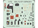 SPACE 3D Detailset Mosquito NF MkXXX Instrument panels and seatbelts (Special Hobby) 3DL72071