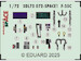 SPACE 3D Detailset F35C Lightning II Instrument panels and seatbelts (Tamiya) 3DL72072