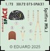 SPACE 3D Detailset Spitfire MKI Instrument panels and seatbelts (IBG) 3DL72073