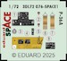 SPACE 3D Detailset P36A Hawk Instrument panels and seatbelts (Arma Hobby) 3DL72076