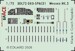 SPACE 3D Detailset Wessex HC2 Instrument panels and seatbelts (Airfix) 3DL72083