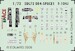 SPACE 3D Detailset F104J Starfighter Instrument panels and seatbelts (Fine Molds) 3DL72084