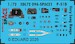 SPACE 3D Detailset P-51D Mustang Very Long Range Instrument panels and Seatbelts (Arma Hobby) 3DL72096