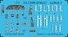 SPACE 3D Detailset Junkers Ju 290A-7 Instrument panels and Seatbelts (Revell) 3DL72098