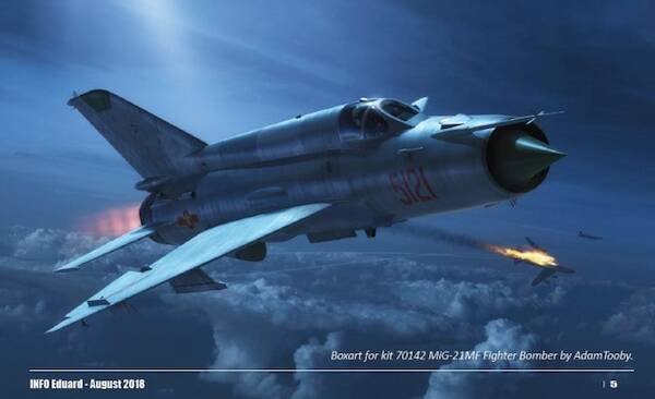 Mikoyan MiG21MF Fishbed Fighter Bomber Profipack  (REISSUE)  70142