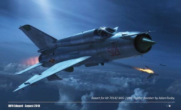 Mikoyan MiG21MF Fishbed Fighter Bomber Profipack (REISSUE) 70142