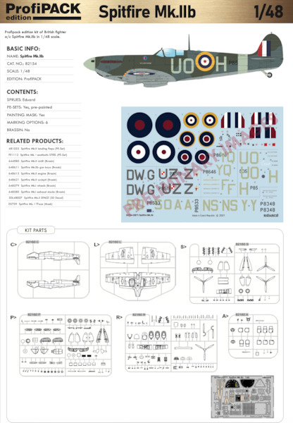 Spitfire MKIIb 82154