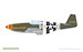P51B Mustang with Malcolm Hood Canopy  82176