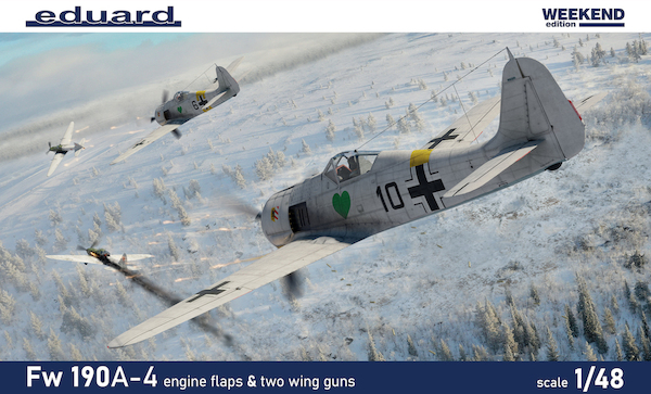 Focke Wulf Fw190A-4 engine flaps & 2 wing guns  84117