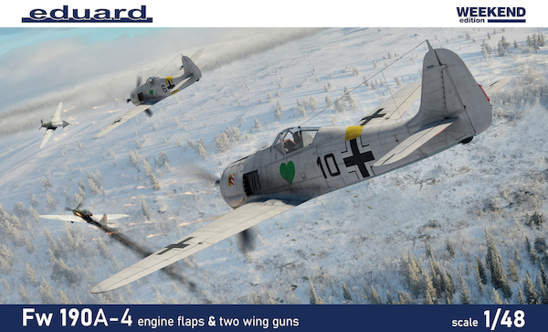 Focke Wulf Fw190A-4 engine flaps & 2 wing guns 84117