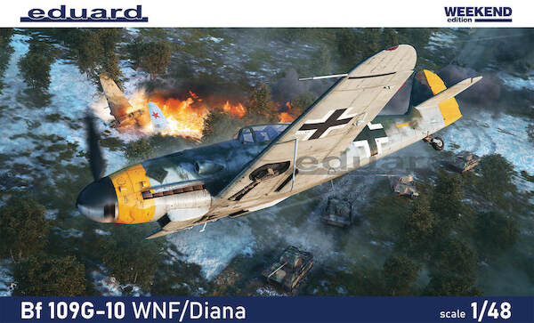 Messerschmitt BF109G-10 WNF/DIANA (Weekend edition) 84182