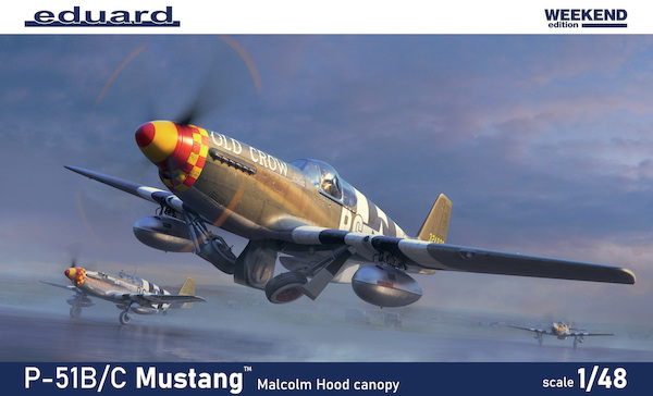 North-American P-51B/C Mustang with Malcolm hood Canopy  84214