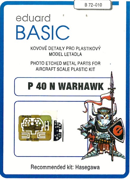 Detailset P40N Warhawk B72-010