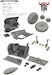Curtiss P40E Warhawk Essential set (Eduard) sin648141