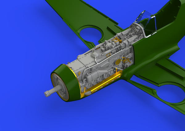 Messerschmitt Bf109F Advanced Set (Eduard) BIG SIN64830