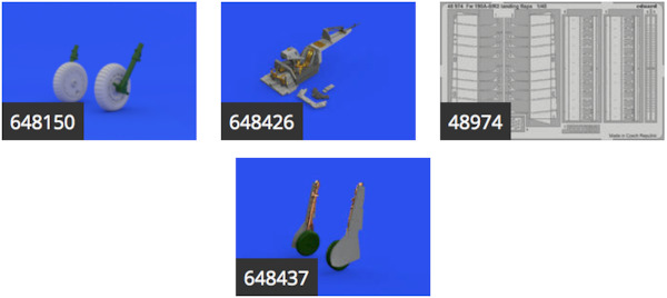 Focke Wulf FW109A-8/R2 Essential set (Eduard) BIG SIN64852