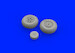 Hawker Tempest MKV Essential set with Early wheels (Eduard) BIG SIN64855