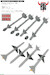F4B Phantom Air to Air weapon set (Tamiya) sin64876