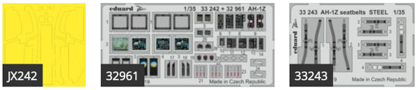 Detailset Bell AH1Z Cobra (Academy)  BIG33111