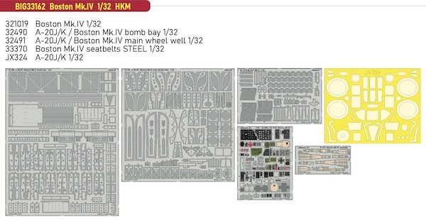 Detailset Boston MKIV (Hong Kong Models) BIG33162