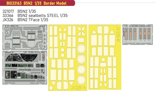 Detailset Nakajima B5N2 "Kate" (Border Model) BIG33163