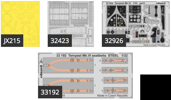 Detailset Hawker Tempest MKVI (Special Hobby) BIG3390