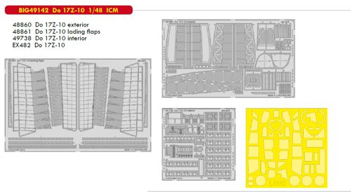 Detailset Dornier Do17Z-10  BIG49142