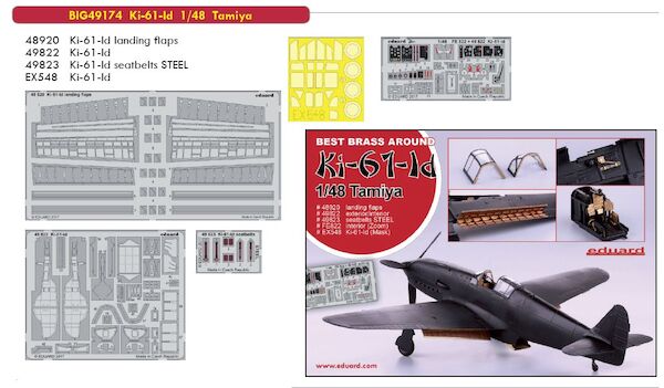 Detailset Kawasaki Ki61-Id (Tamiya) BIG49174