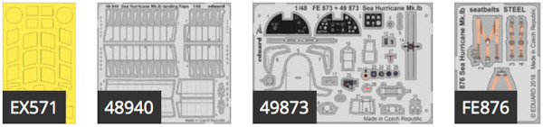 Detailset Sea Hurricane MK1b (Airfix)  BIG49188