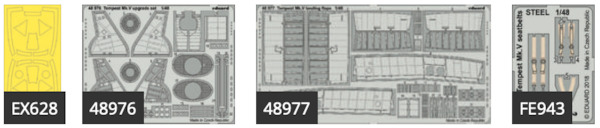 Detailset Hawker Tempest MKV (Eduard)  BIG49212