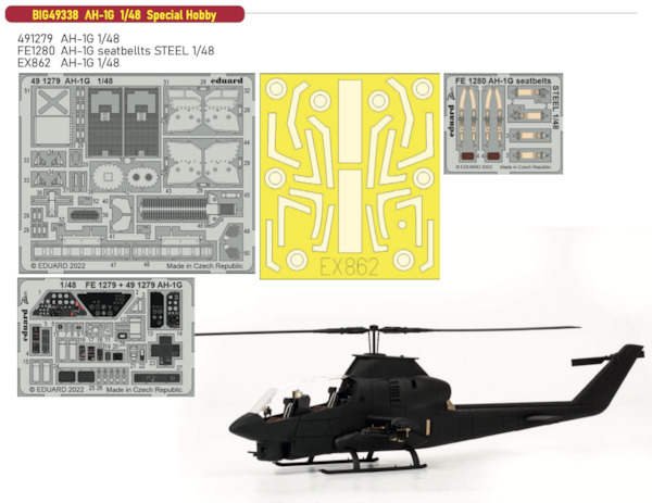 Detailset Bell AH1G Cobra (Special Hobby)  BIG49338