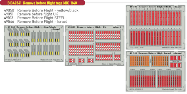 Remove Before Flight Tags (Mix)  BIG49341