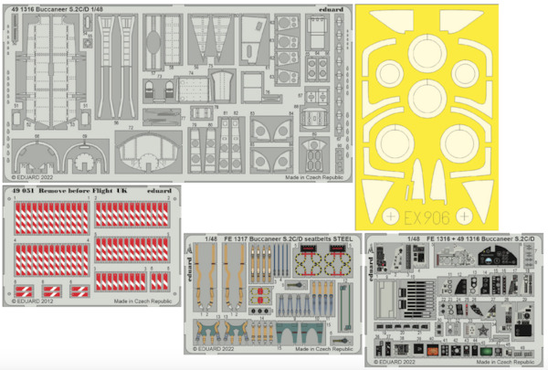 Detailset Buccaneer S2C/D (Airfix)  BIG49358