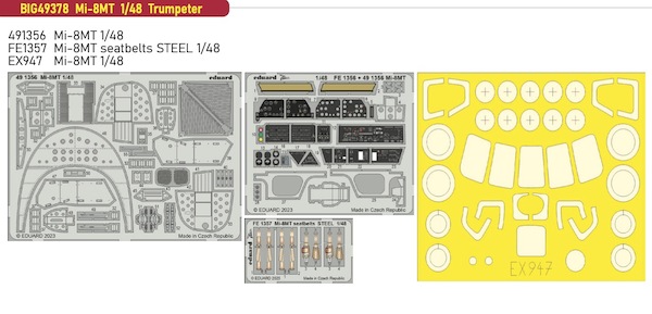 Detailset Mil Mi8MT (Trumpeter) BIG49378