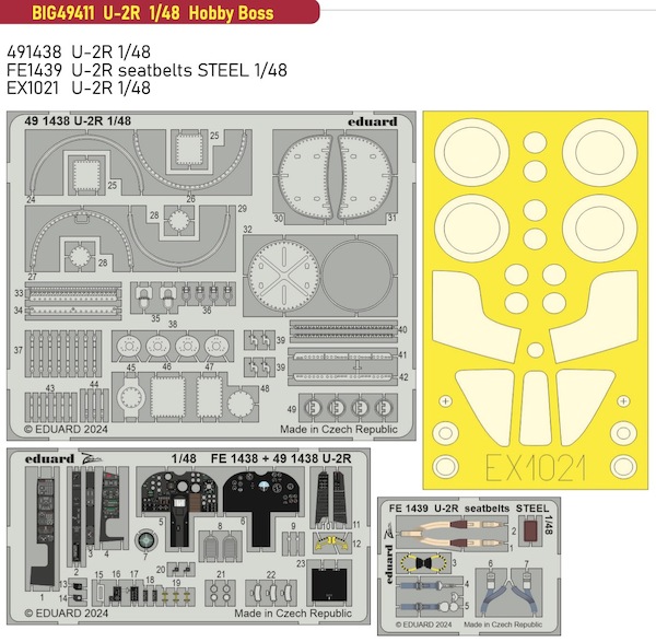 Detailset Lockheed U2R Dragon (Hobby Boss) BIG49411