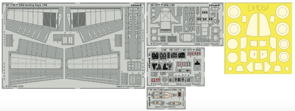 Detailset Bell P39Q Airacobra (Arma Hobby) BIG49433