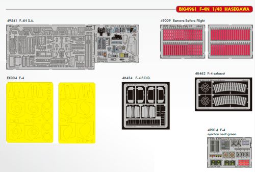 Detailset F4N Phantom (Hasegawa)  BIG4961