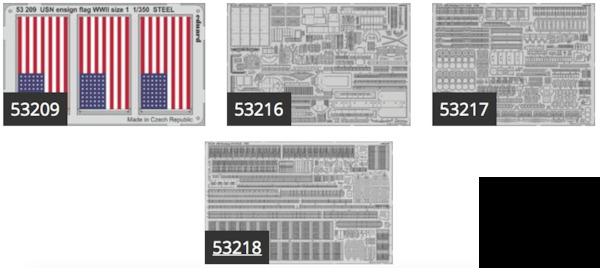 Detailset CV3 USS Saratoga Part 3  (Trumpeter)  BIG5349