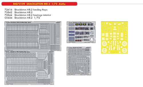 Detailset Shackelton MR2 (Airfix)  BIG72109