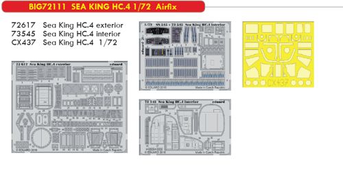 Detailset Sea King HC4 (Airfix)  BIG72111