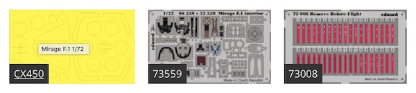 Detailset Mirage F1 (Spcial Hobby)  BIG72113