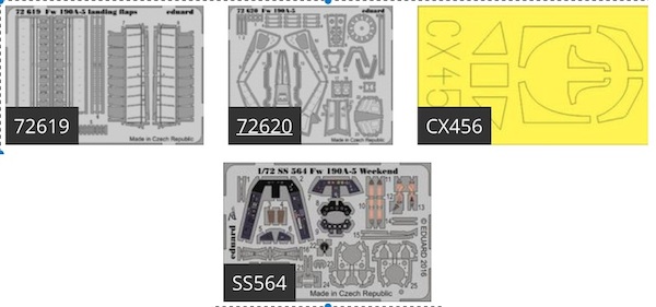 Detailset Focke Wulf FW190A-5 (Eduard)  BIG72119